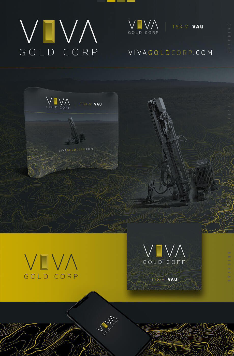 Viva Gold Corp Branding